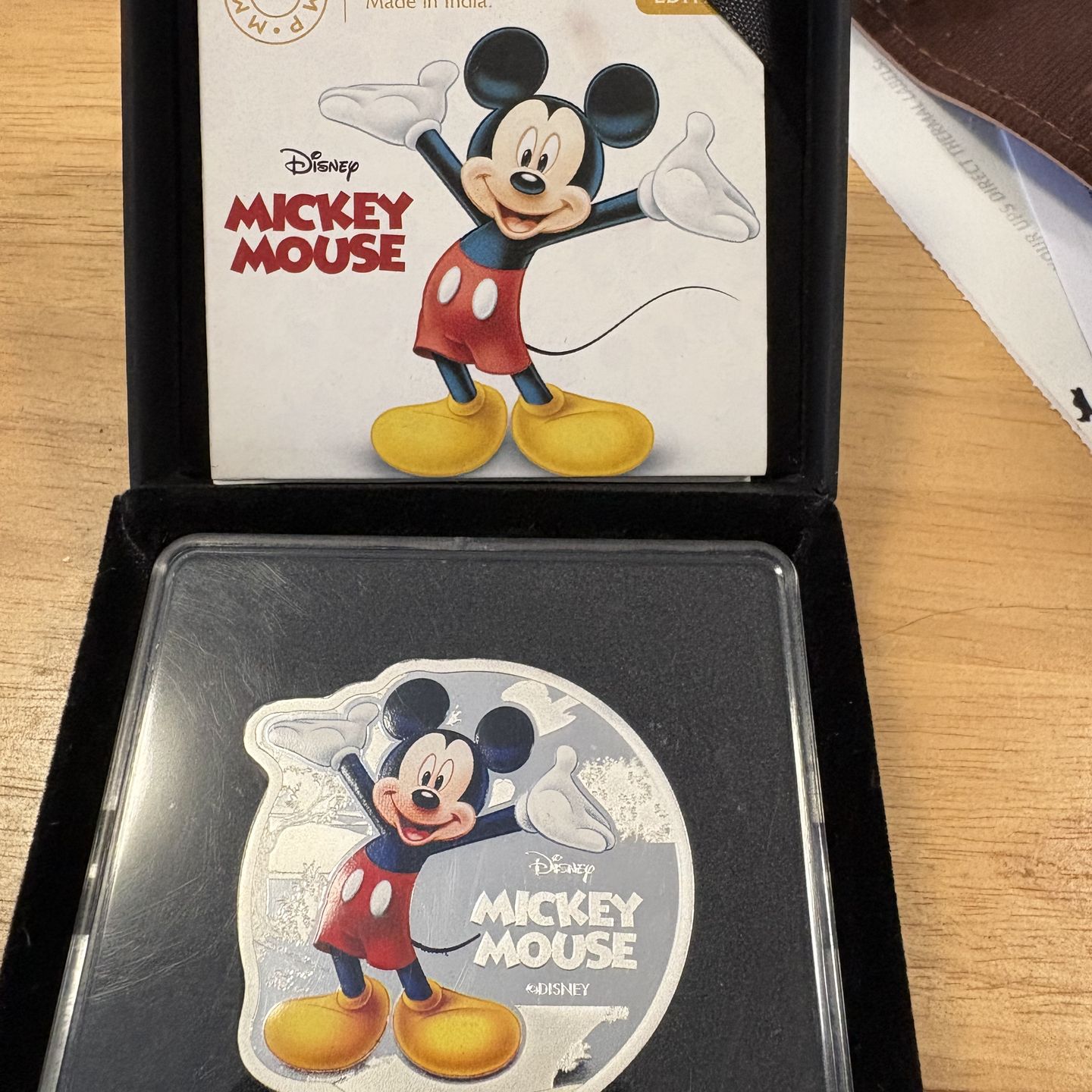 Silver Limited Edition By PAMP Mickey Mouse 1oz