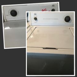 Nice Easy to Use Roper (Whirlpool) Washer Dryer Set! Guaranteed 30 Days! Delivery is Available