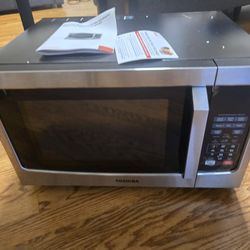 Toshiba Microwave, Stainless Steel