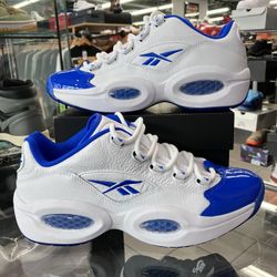 Reebok Question Low Electric Cobalt