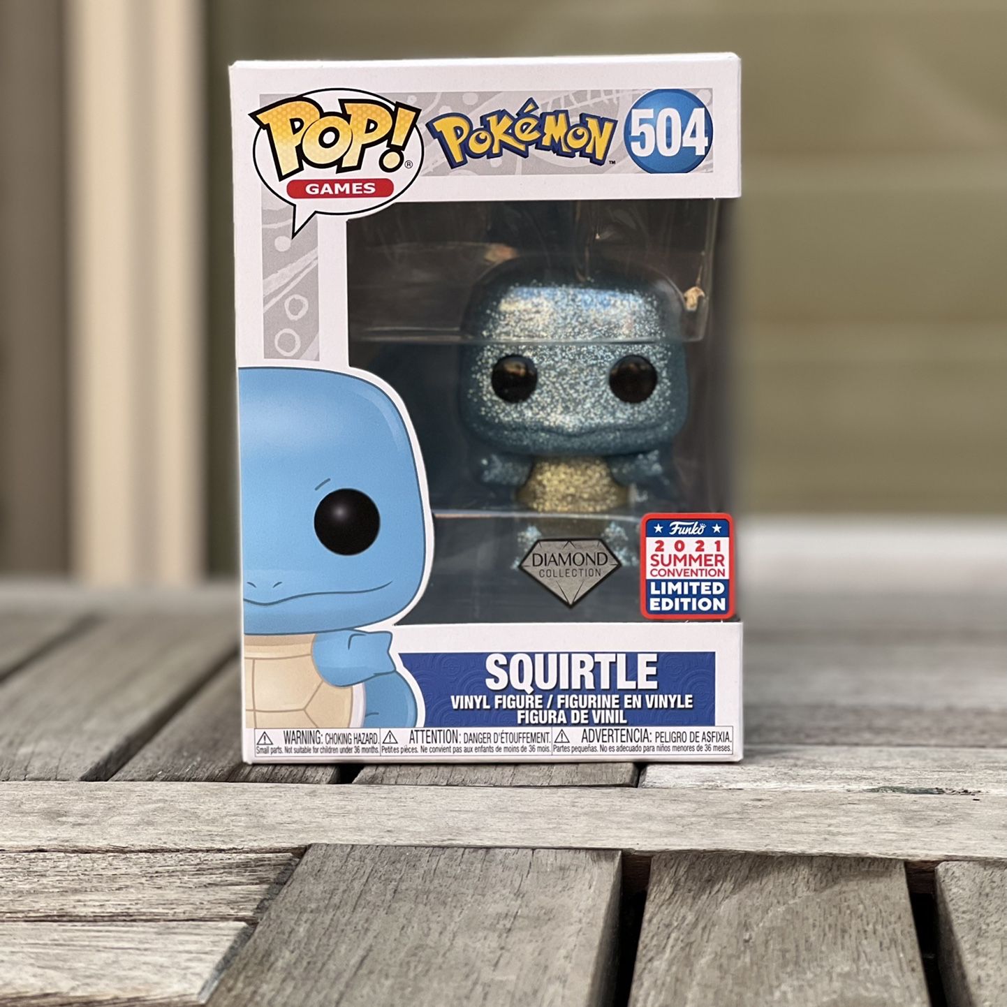 Funko POP! ゲーム ポケモン ゼニガメ ダイヤモンドコレクション 2021