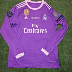Real Madrid Away Jersey 2016/17 Retro Real Madrid Jersey Cristiano Ronaldo Jersey 