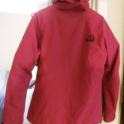 Womans Marker Goretex Ski Jacket Pink Size 8