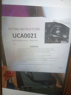 For a Tacoma  Tacoma  cruiser  my24+/prado 250