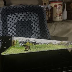 Painted Hand Saw
