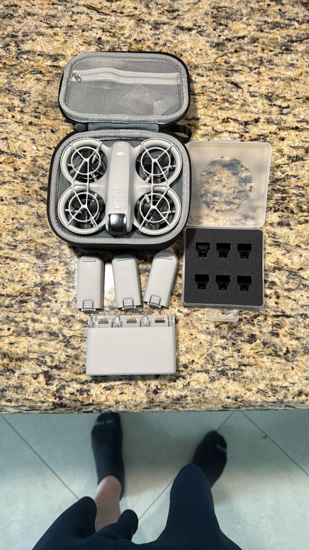 Dji Neo With 3 Batts Case And Full Nd Set