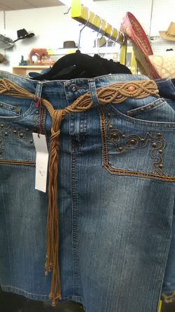 Demin skirt
