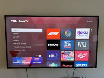 60 inch TCL Roku Smart TV