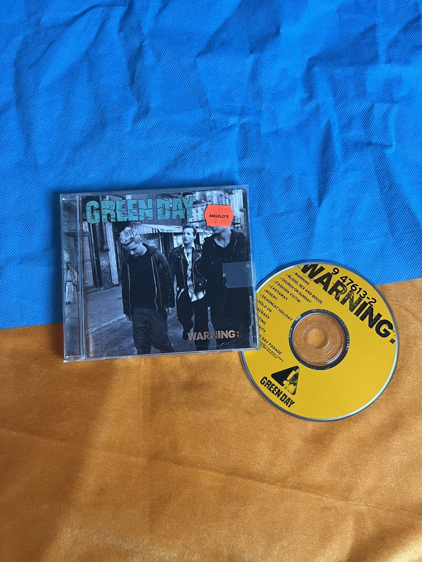 Green Day Warning Cd