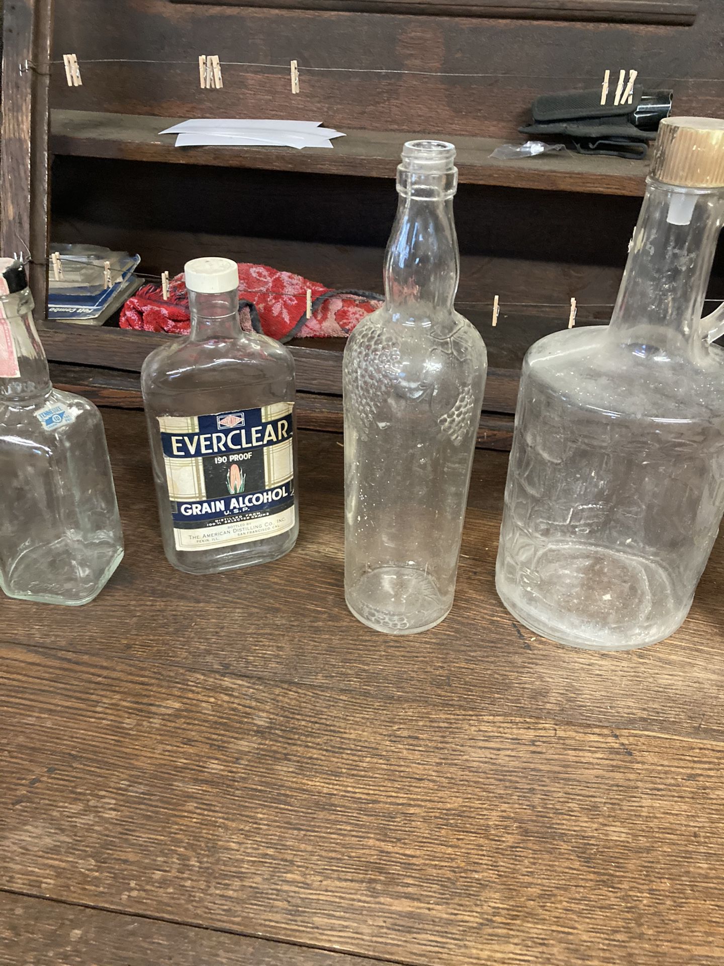 Lot Of Antique Bottles