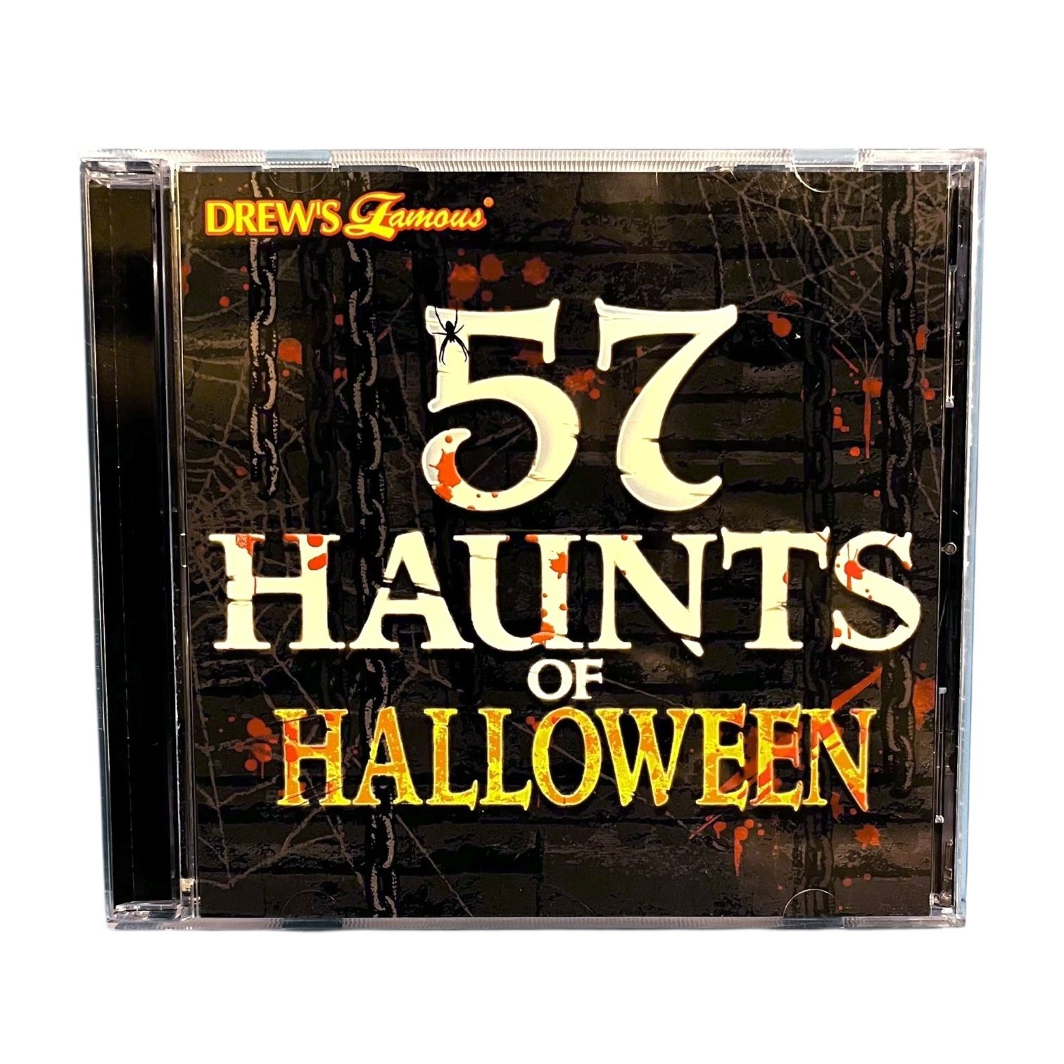 Drew’s Famous 57 Haunts of Halloween CD 2007 Haunted House Sound Effects Party