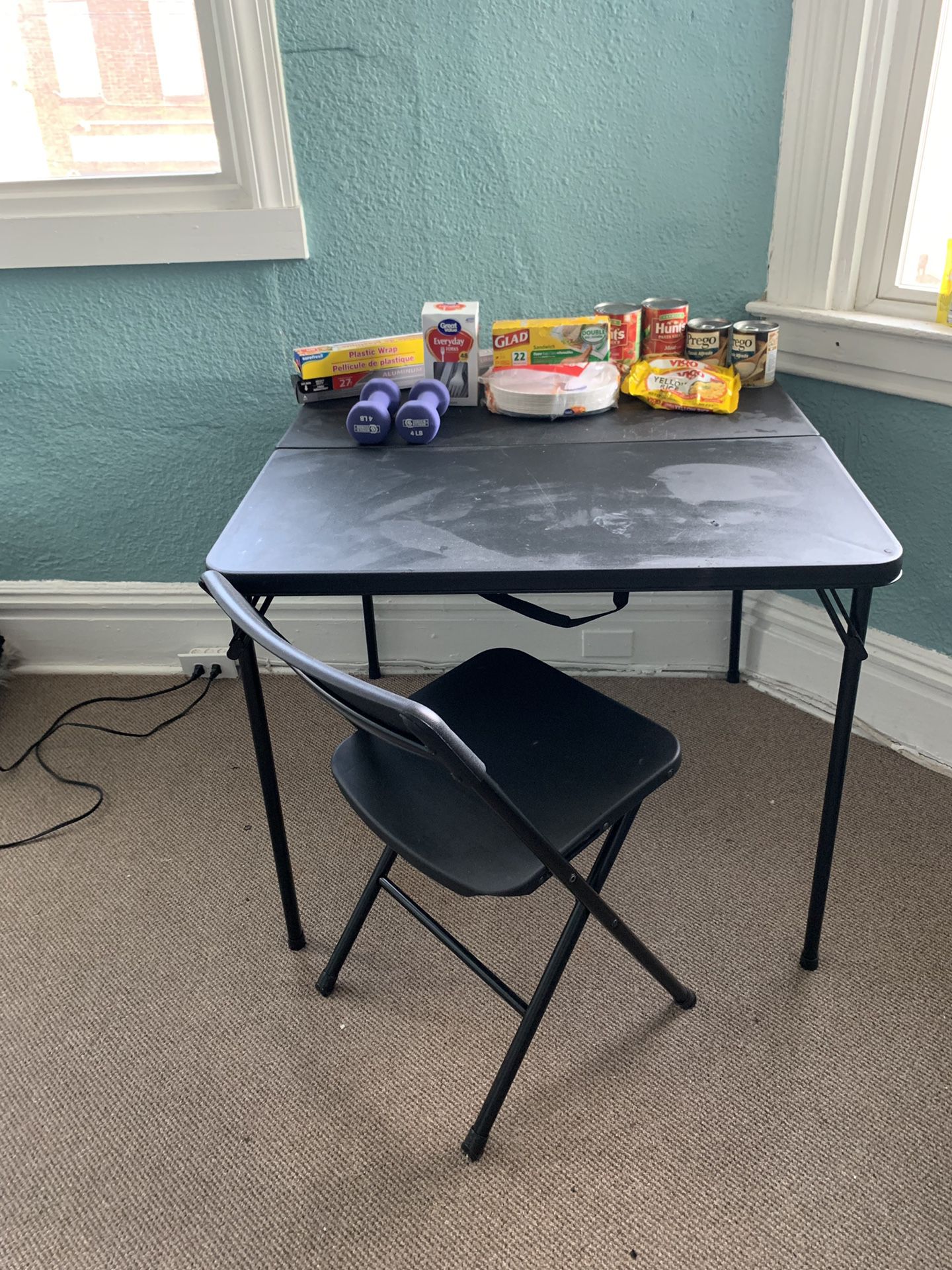Table + chair & other items