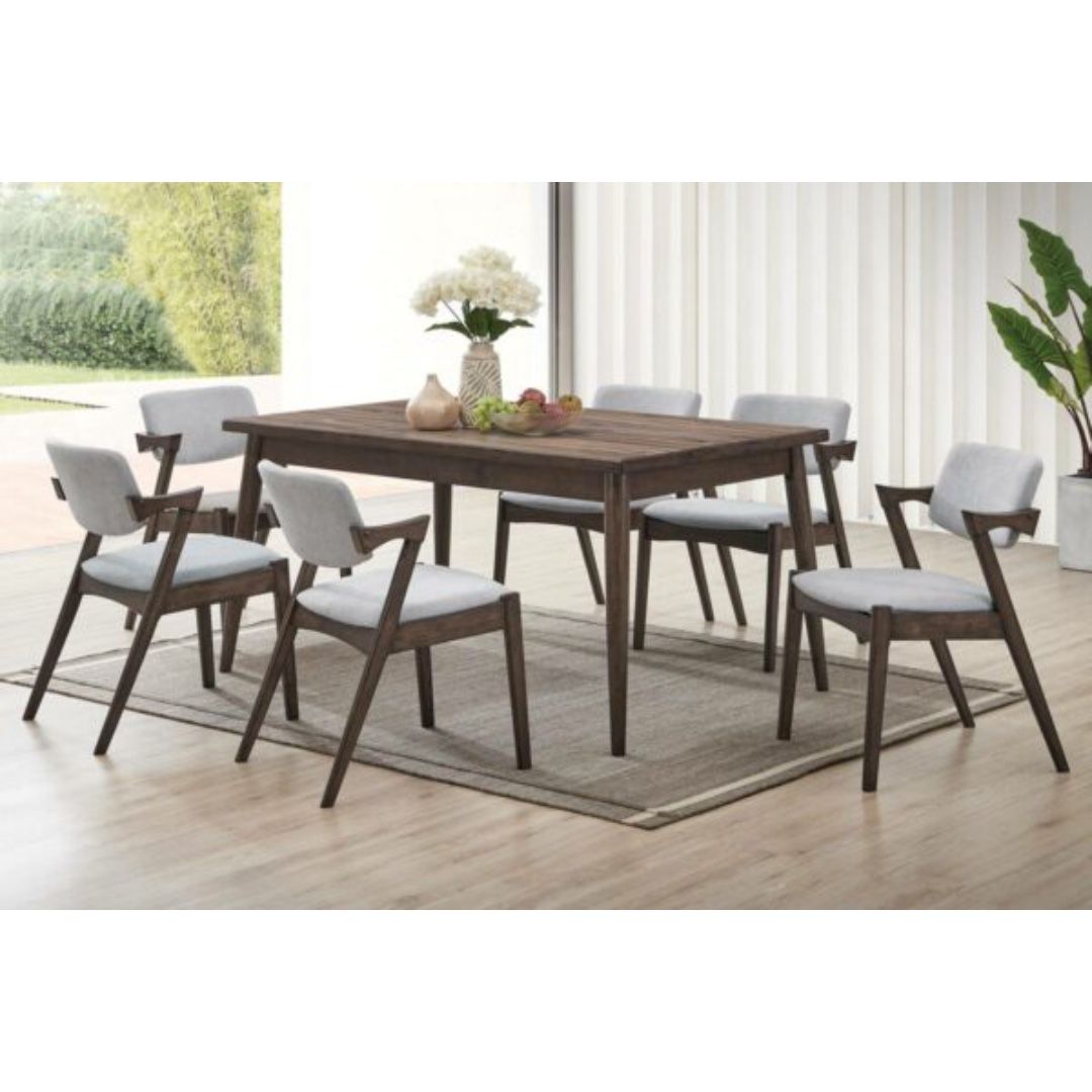 7-Piece Modern Dining Table Set 