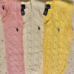 Ralph Lauren Polo Sweater Vests 