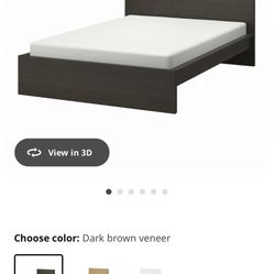 IKEA MALM Queen Bed Frame 