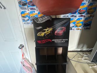 hot wheel cardboard stand