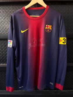 Barcelona soccer Jersey long sleeve fútbol retro Spider-Man FC Barcelona