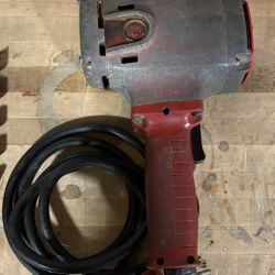 Milwaukee 7.5hp hole Hawg drill, Auger Bits & Tool Box