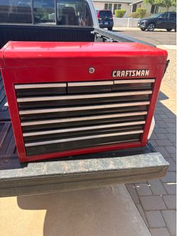 Craftsman 8 Drawer tool box with key