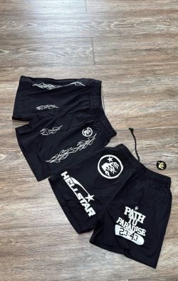 Hellstar black shorts