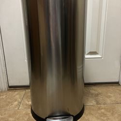 Simple Human Trash Can Like New From Home Office