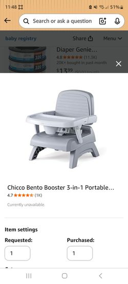 Chicco Bento Booster 3-in-1