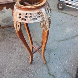 Wood Plant Stand