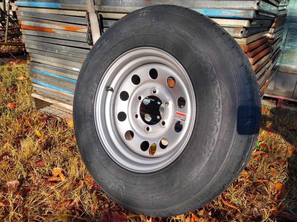 New, Contender ST225/75R15 Radial Trailer Tire
