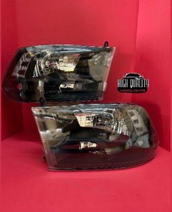 Dodge Ram 2009. 2018 Headlights.