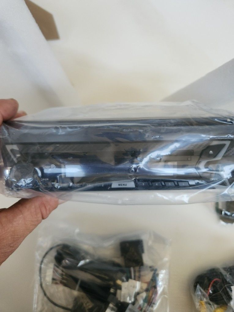 Indash DVD Player with Back Up Camera, Android Auto and Apple Car Play