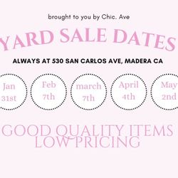 MADERA CA YARD SALES