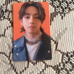 Tae-hyung BTS photo card