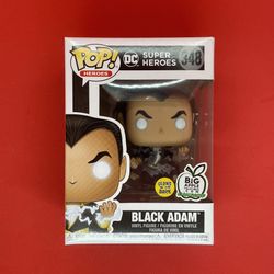Funko Pop Black Adam With Energy Glow Exclusive #348 DC Super Heroes.