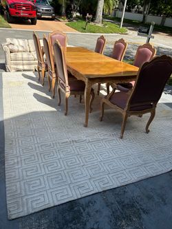 Dining Table with 8 Chairs