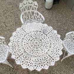 Cast Iron Table 