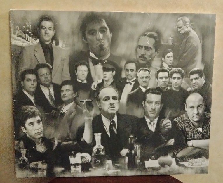 Mafia Movie Art Canvas The Godfather