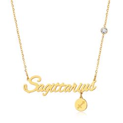 Necklace Stainless Steel Horoscope 