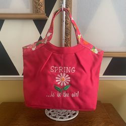 Tote With Custom Embroidery 