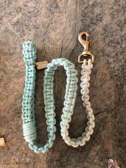 Macrame dog leash