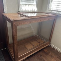 Wood Display Case