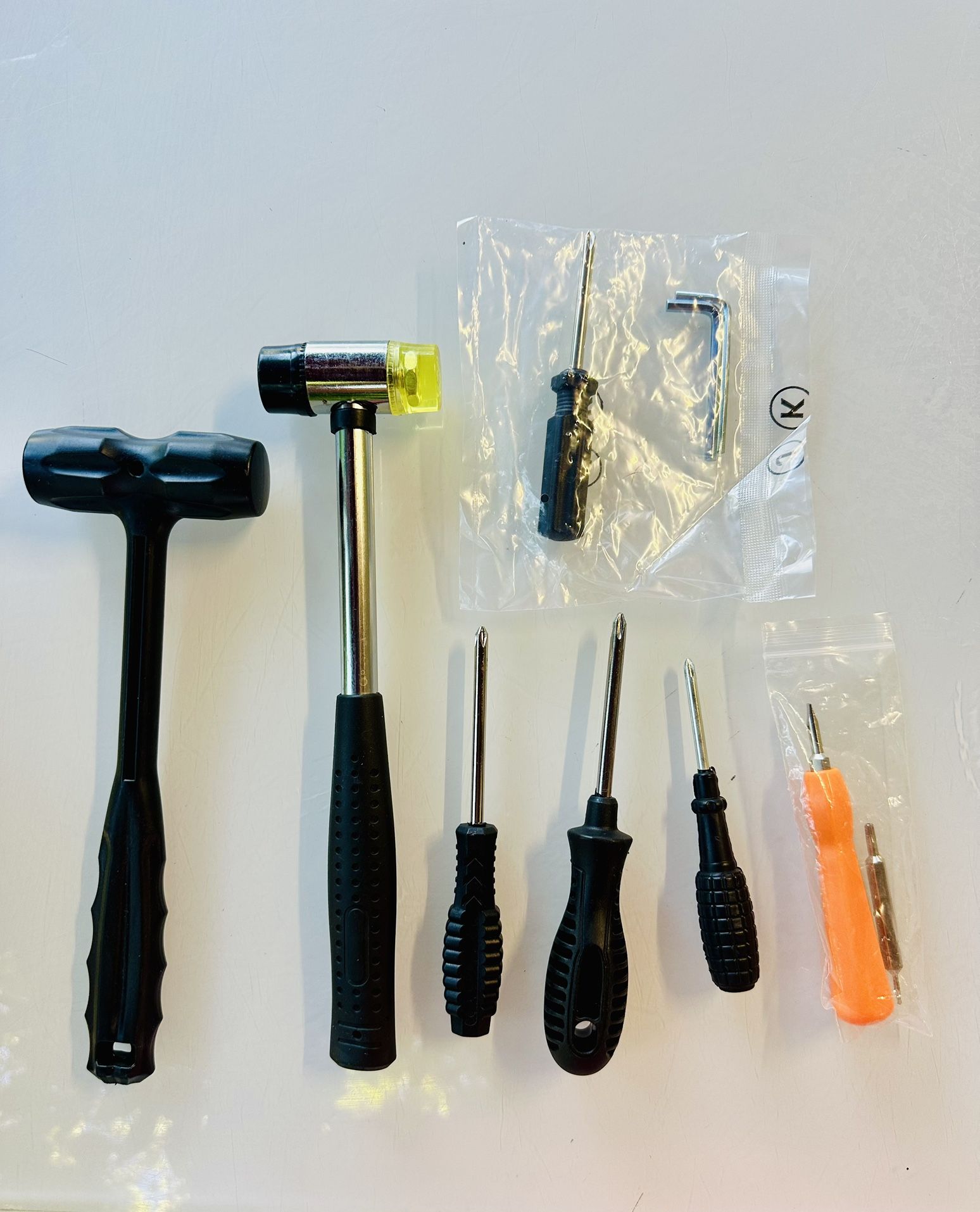 Screwdriver and Hammer $3/all New condition