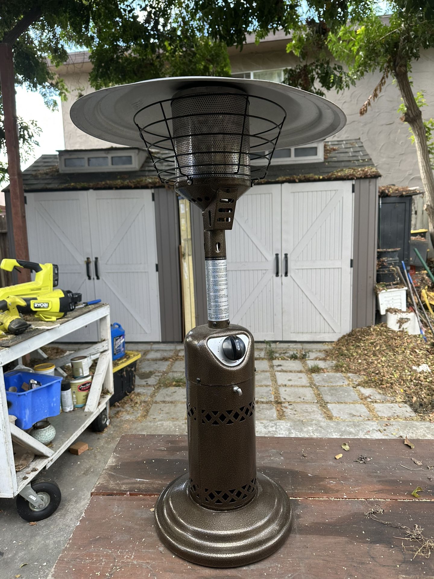 New Propane Table Top Heater