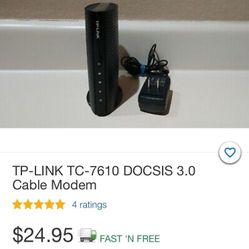 TP-Link TC-7610 Modem