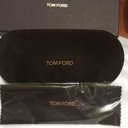 Brown Velvet Case For Sunglasses Tom Ford 