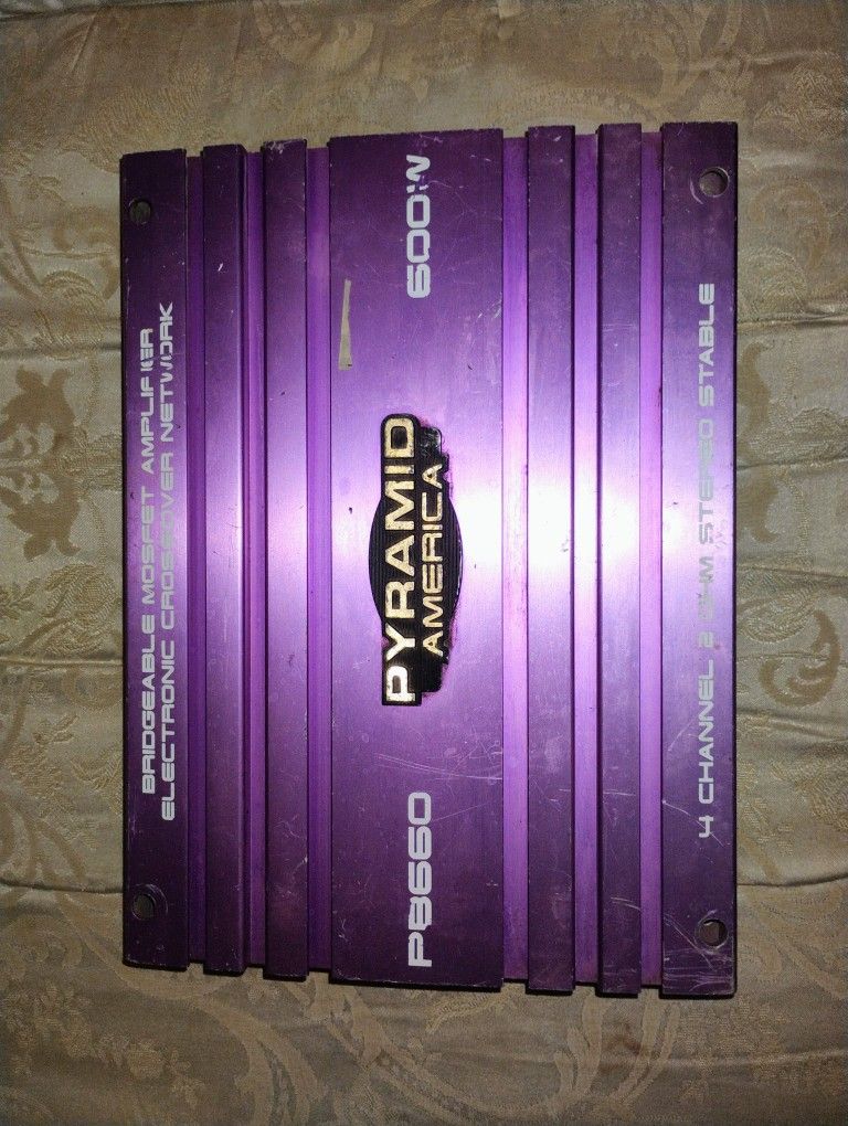 4 Changed Stereo Amplifier