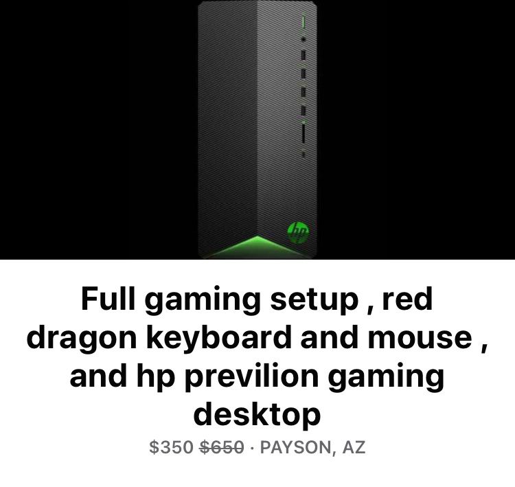 Full Gaming Setup!