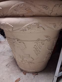 Large Foam Flower Pot