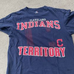 Vintage Cleveland Indians Shirt. Indians Territory.