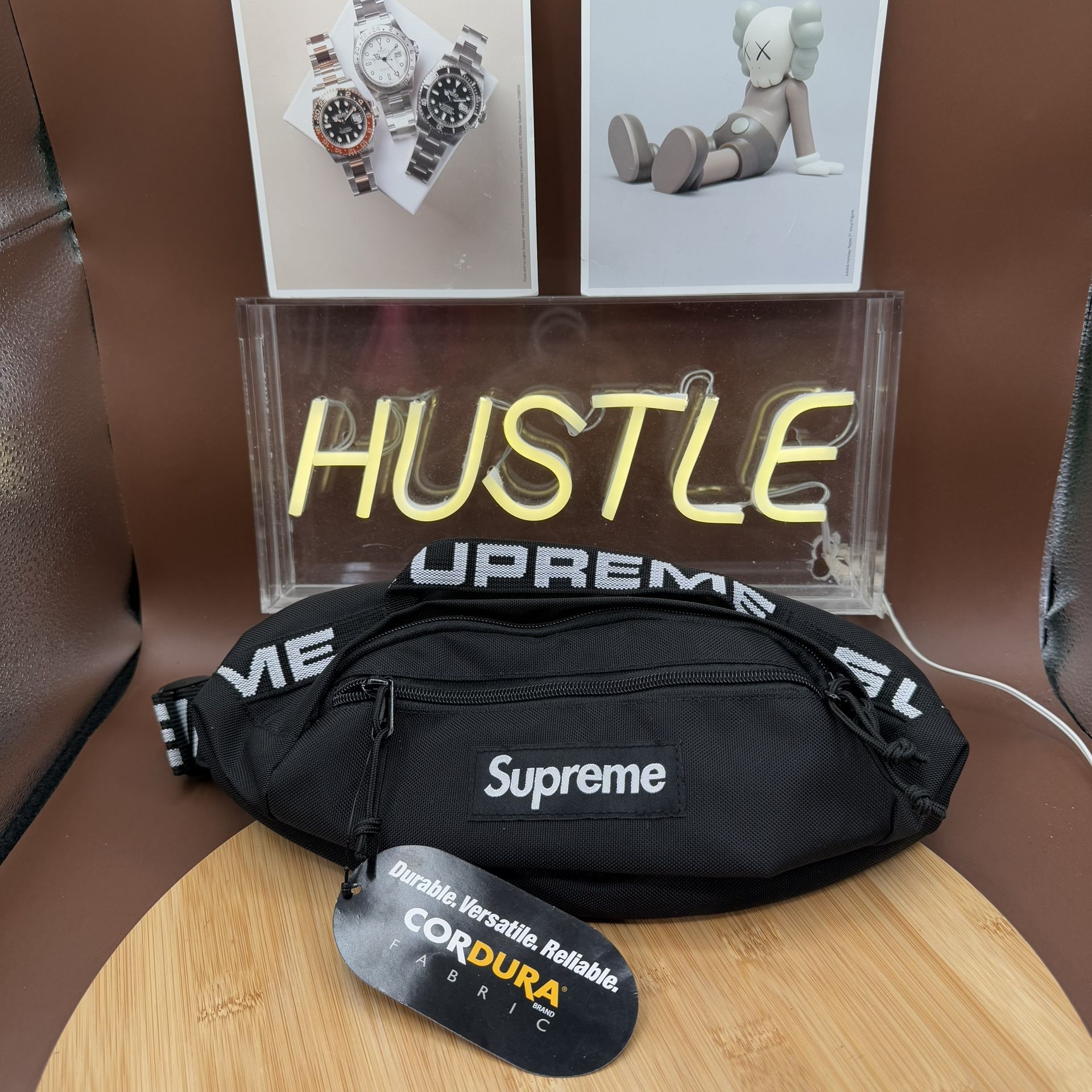 Supreme Field Cordura Waist Bag Black (SS18)