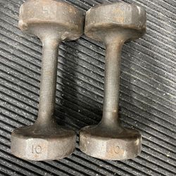 10lb Dumbbells 